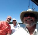 Sailing: Meredith, Eileen & Charlie